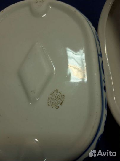 Масленка Гжель