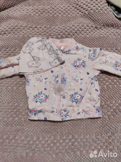 Кофта для девочки 80