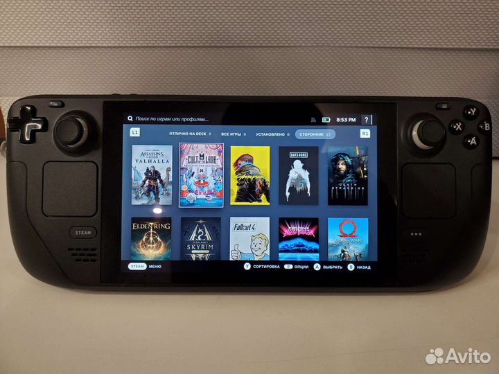 Steam Deck 1TB новый с играми