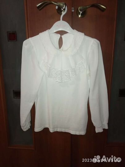 Блузка детская школьная 134