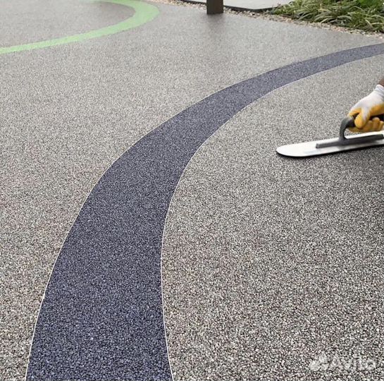 Каменный ковёр(замена тратуарной плитки )