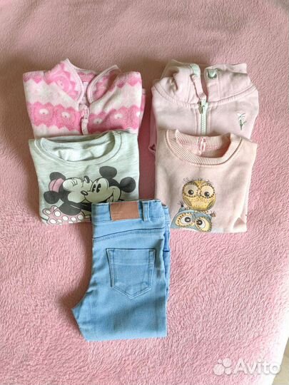 Вещи пакетом на девочку-31 ед, 0-1.5 лет next,zara