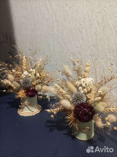 Сухоцветы в композиции