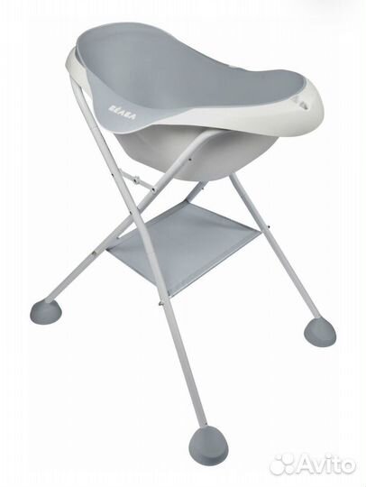 Ванночка на подставке с горкой и термометром Beaba