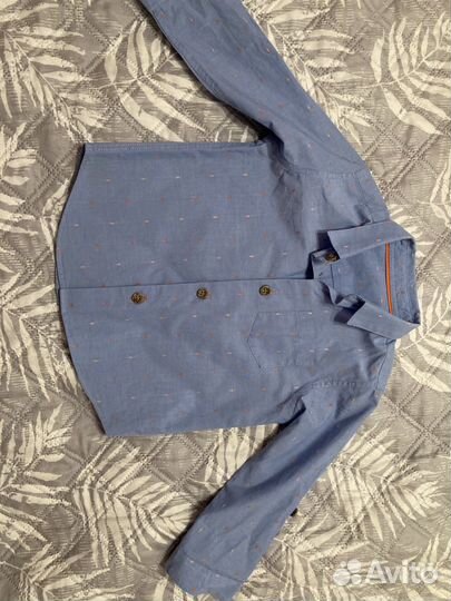 Детская рубашка на мальчика 1-1,5 года