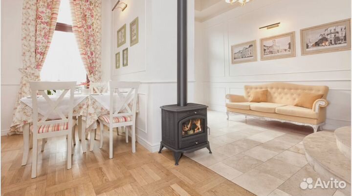 Печь-камин чугунный koza/K6