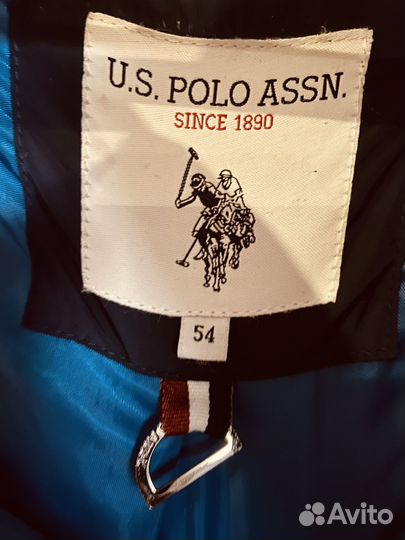 Пуховик мужской us polo