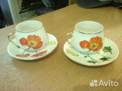 Винтаж: Кофейный набор Yamasen Япония 24 CT Gold P