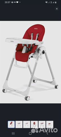 Стульчик peg perego prima papa follow me