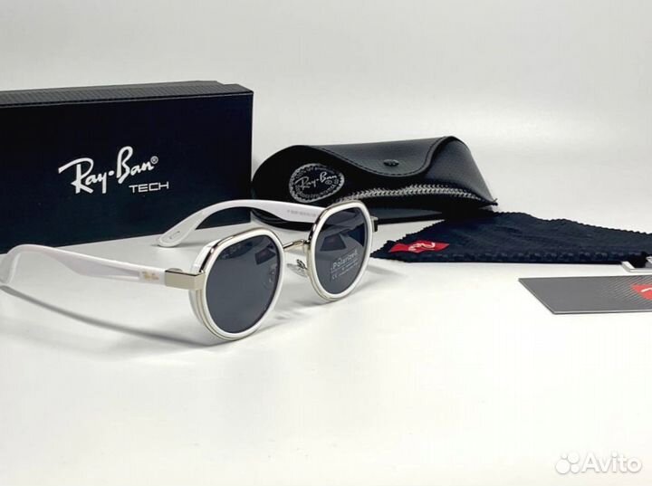 Очки Ray Ban Ferrari белые