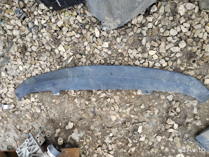 Бампер задний хендай солярис 1 седан целый