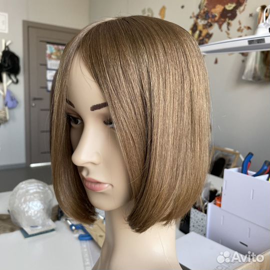 Накладка из натуральных волос