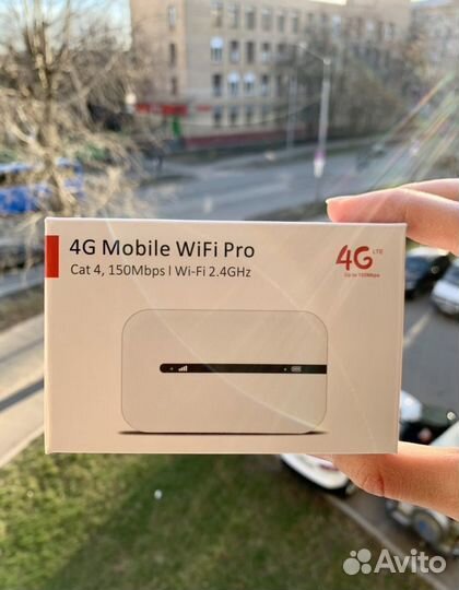 Карманный 4G Wi-Fi роутер с сим (sim) и безлимитом