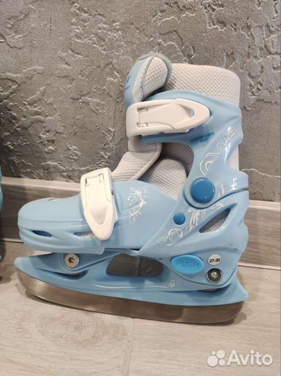 Коньки детские раздвижные