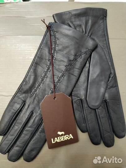 Перчатки кожаные женские