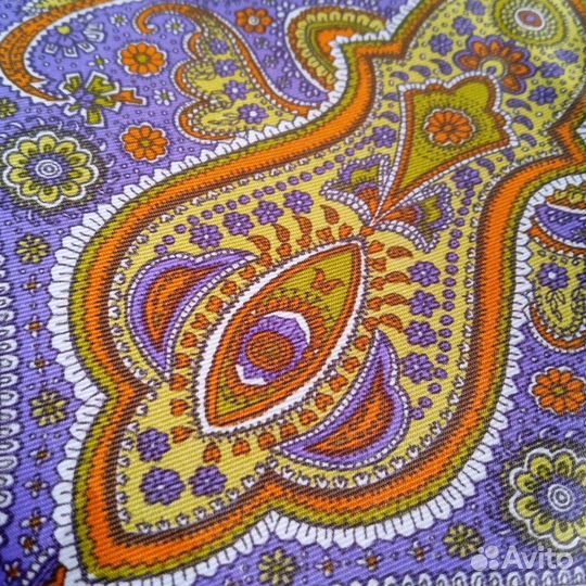 Ткань натуральный шелк СССР