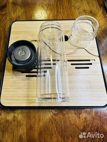 Заварочная бутылка термос для чая 300 мл