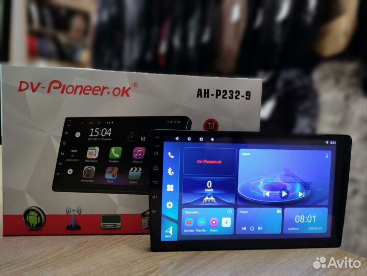 Магнитола Android 13 9 дюймов 2/32 WiFi GPS