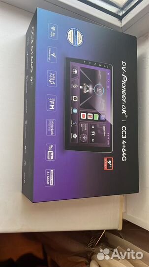 Автомагнитола DV-Pioneer.ok CC3 4+64G android 14