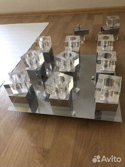 Люстра + 2 пристенный бра