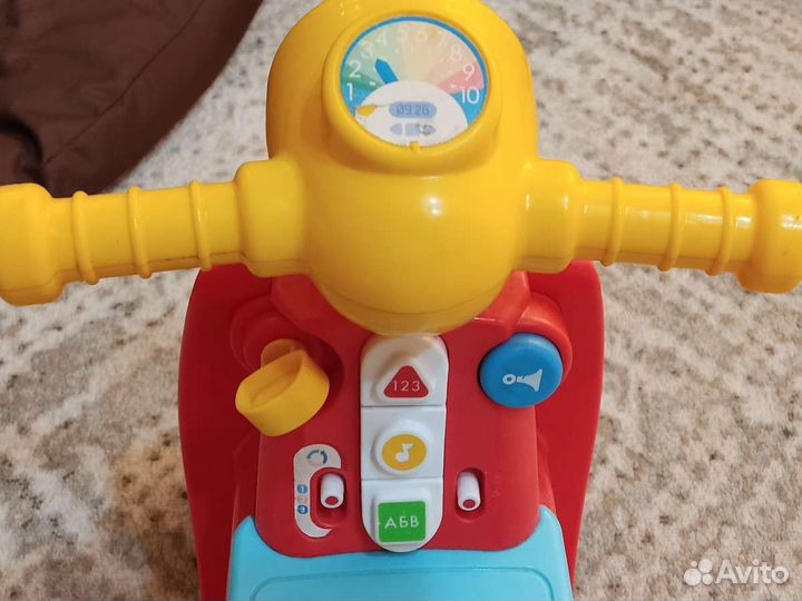 Пакет игрушек, скутер fisher price, Макдональдс
