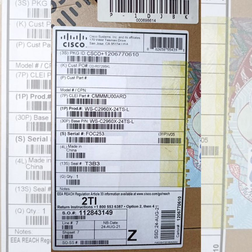 [WS-C2960X-24TS-L] Коммутатор Cisco Ws-C2960x-24ts-L