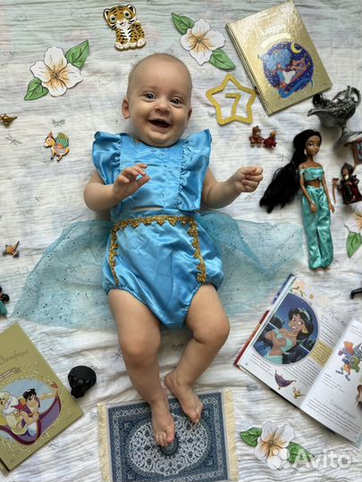 Боди платье Жасмин Disney принцесса