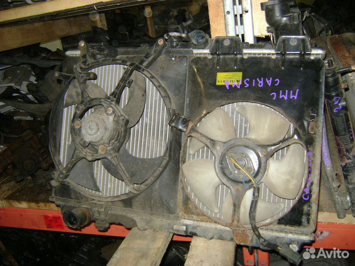 Электро вентилятор радиатора Mitsubishi Carisma