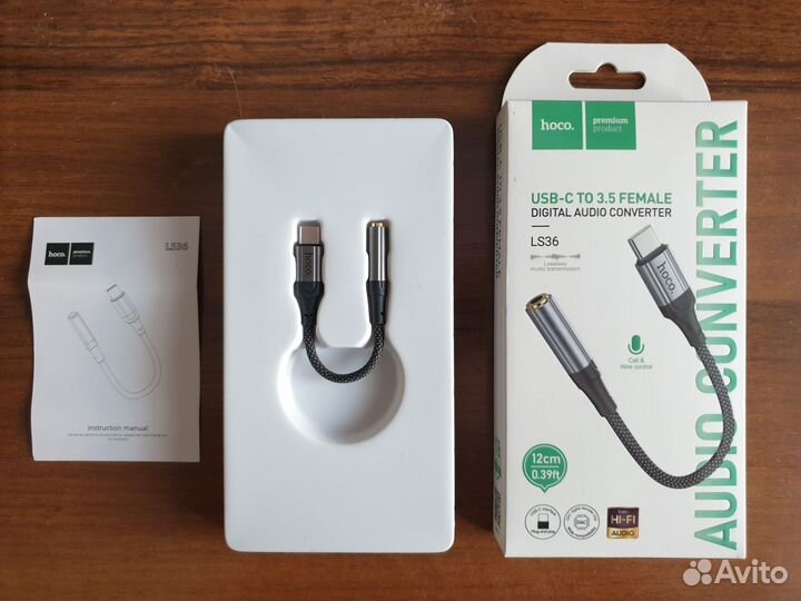 Переходники USB Type-C - Jack 3,5