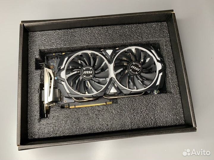 Видеокарта GTX 1070ti 8GB MSI armor