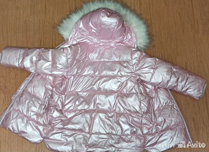 Куртка для девочки 122 зима