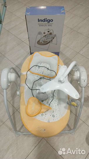 Детские электронные качели для новорожденных