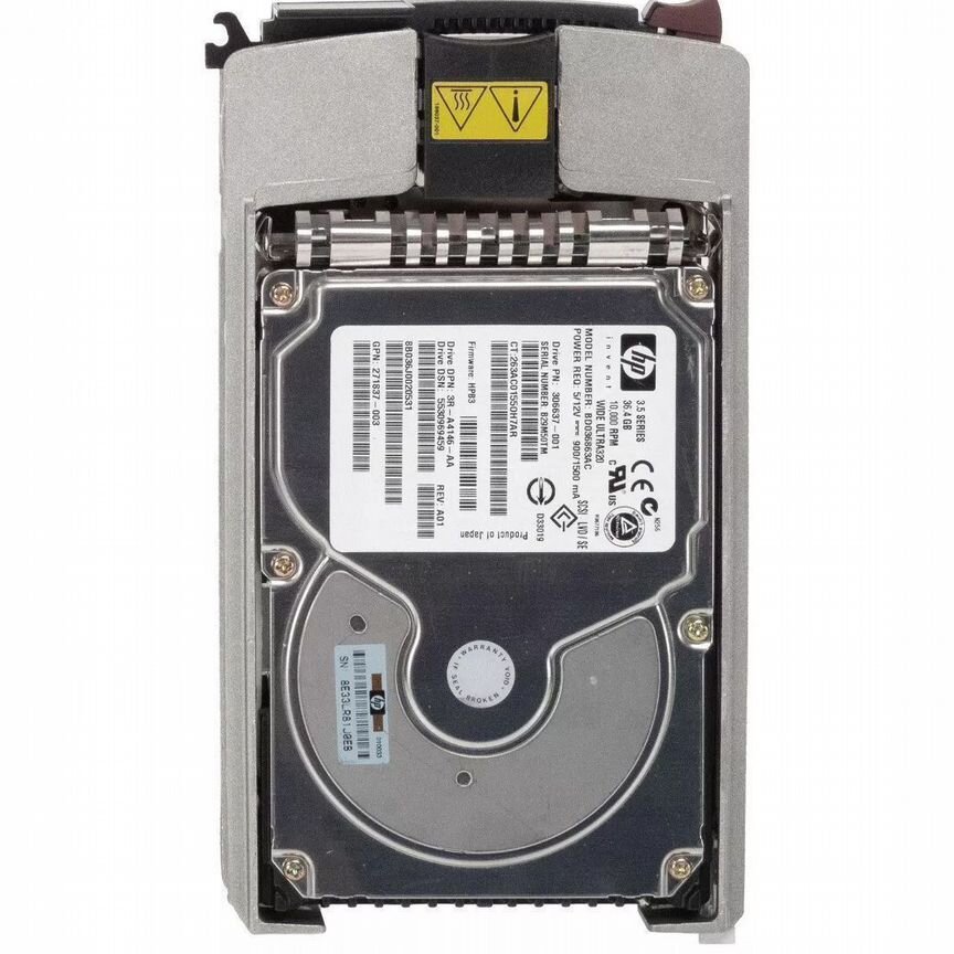[BD036863AC] Жесткий Диск Hp 36,4gb U320scsi 3.5" Bd036863ac