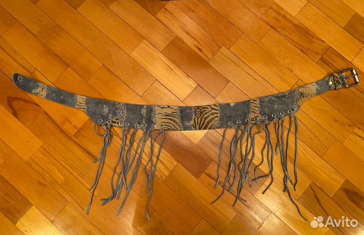 Ремень замша женский