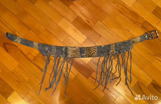 Ремень замша женский