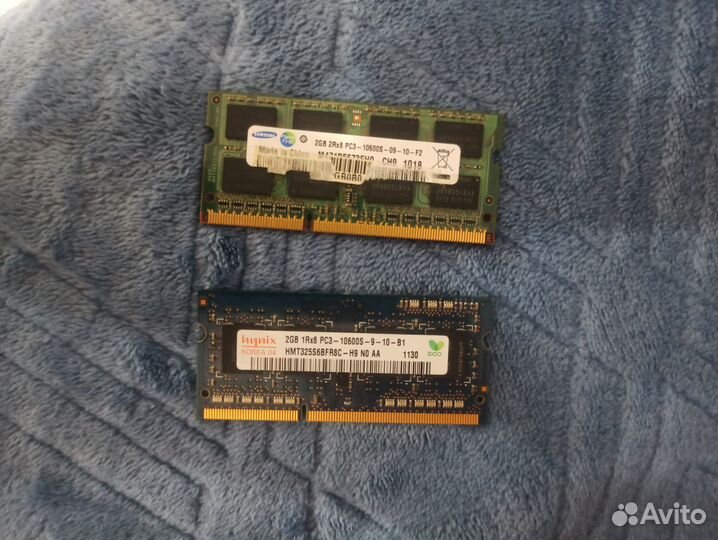 Оперативная память озу DDR 3 для ноутбука