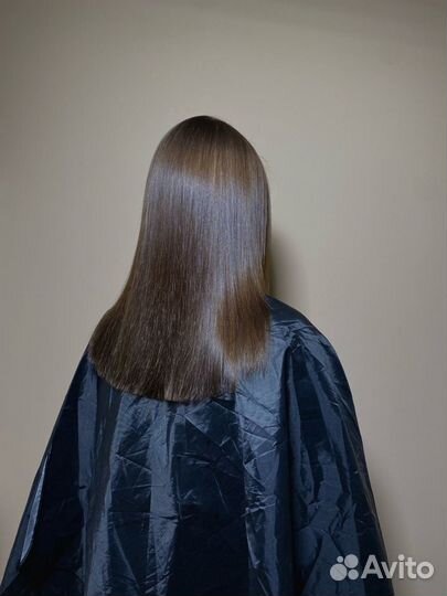 Модель на окрашивание волос