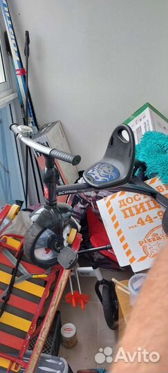 Детский трехколесный велосипед