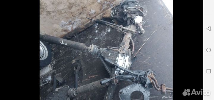 Передний мост на газель