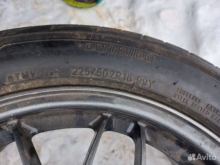 Кованные диски r18 5x100