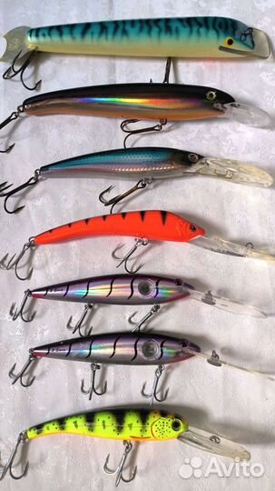 Воблеры для троллинга бу
