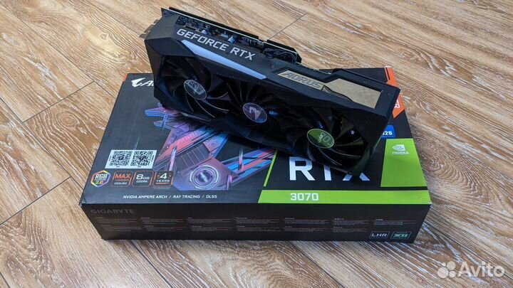 Видеокарта gigabyte aorus master RTX3070