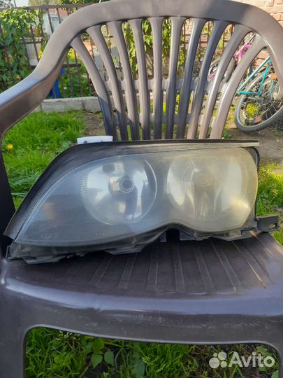 BMW e46 фара, фары