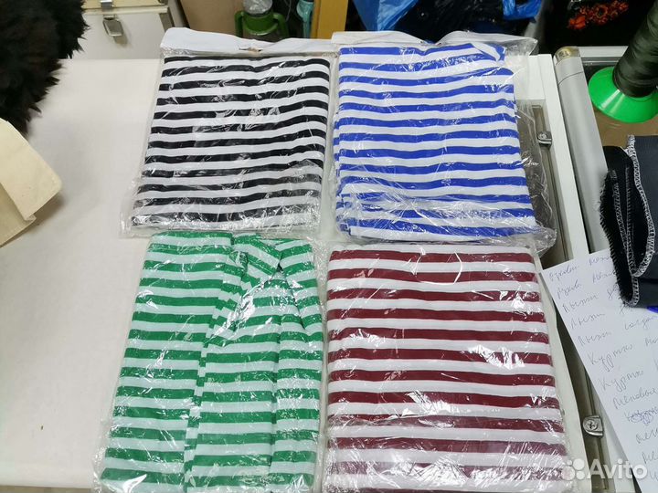 Тельняшка с начесом