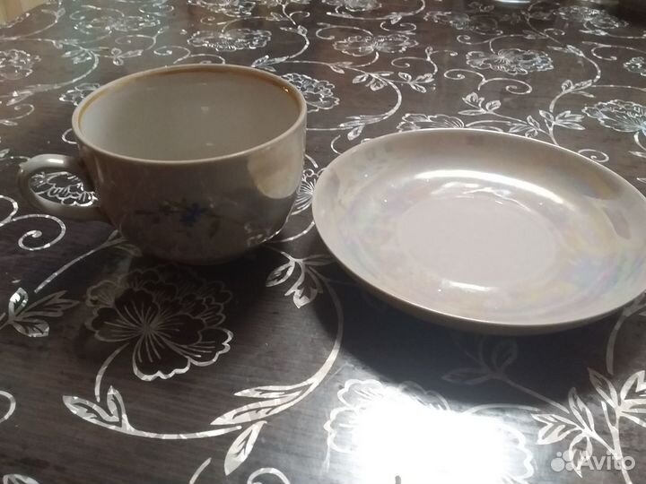 Чашка с блюдцем Полонное-Песочное