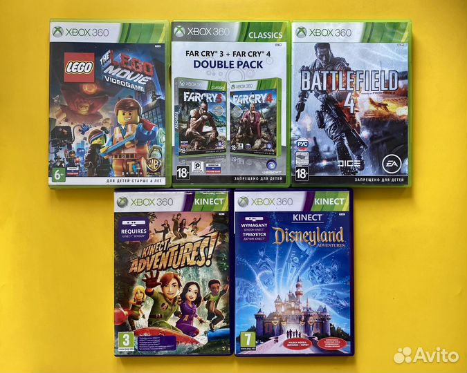 Диски для Xbox 360 лицензия