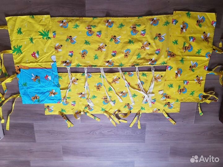 Бортики в детскую кроватку