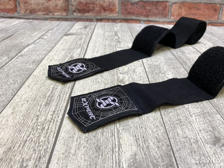 Боксерские бинты Fight Expert Rival 4м. черные