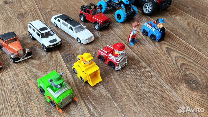 Набор детских машинок игрушек из 12шт