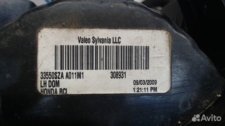 Фонарь (задний) Honda Pilot, 2010